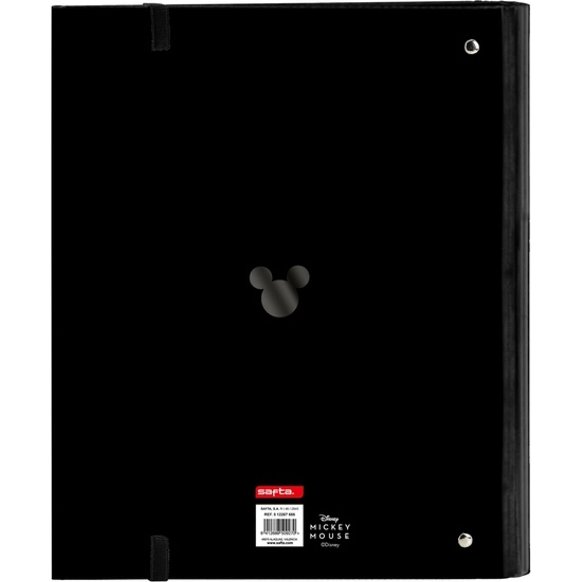 Carpeta 4 anillas 35mm c/recambio mickey mouse premium