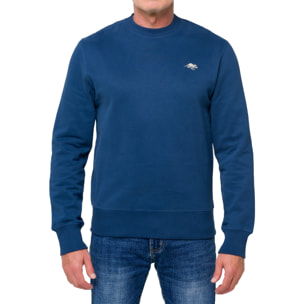 Sudadera de cuello redondo Hot Buttered Eagle Azul