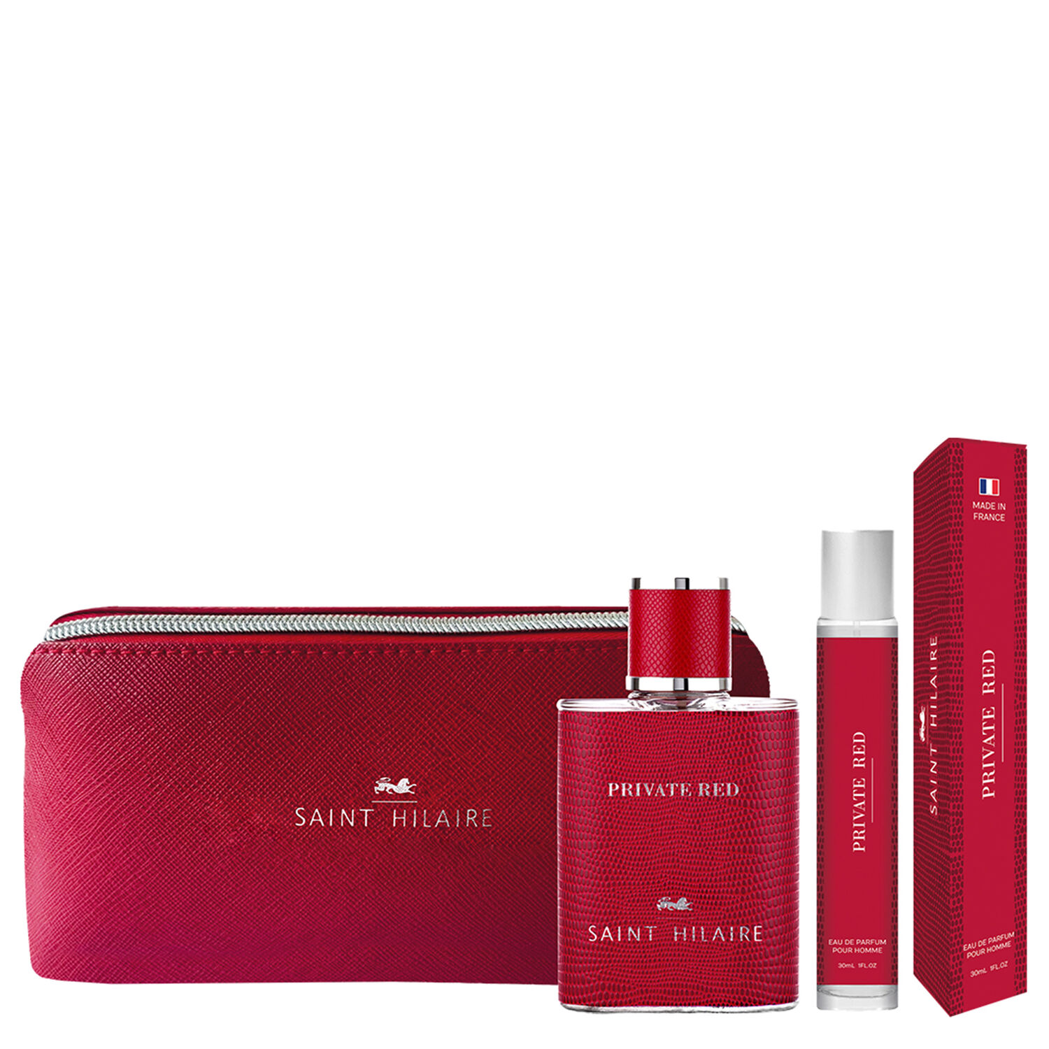 Private Red - Coffret Eau de Parfum 100ml + Vapo Voyage 30ml + Trousse