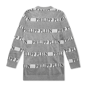 PHILIPP PLEIN Abito da giorno in maglia SKULL