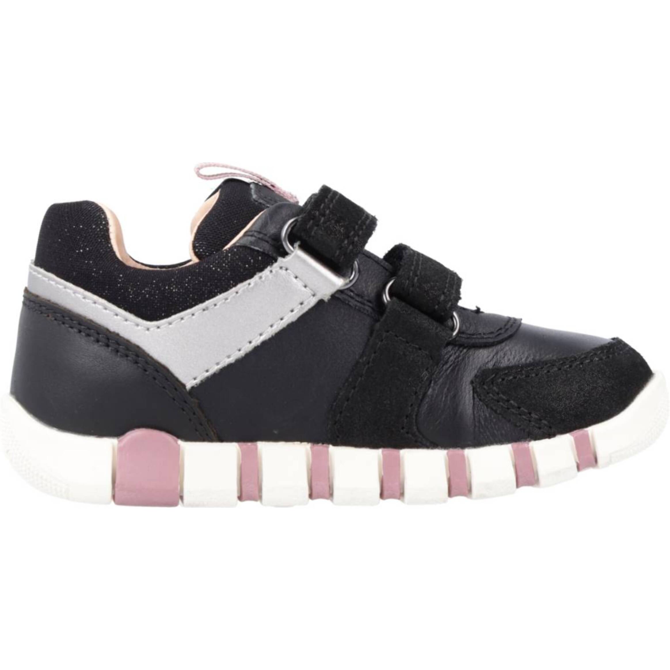 Zapatillas Niña de la marca GEOX  modelo B IUPIDOO GIRL NEGRO