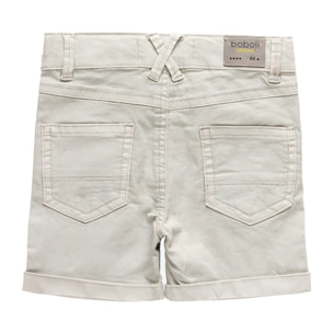 Bermudas gabardina  de bebé niño