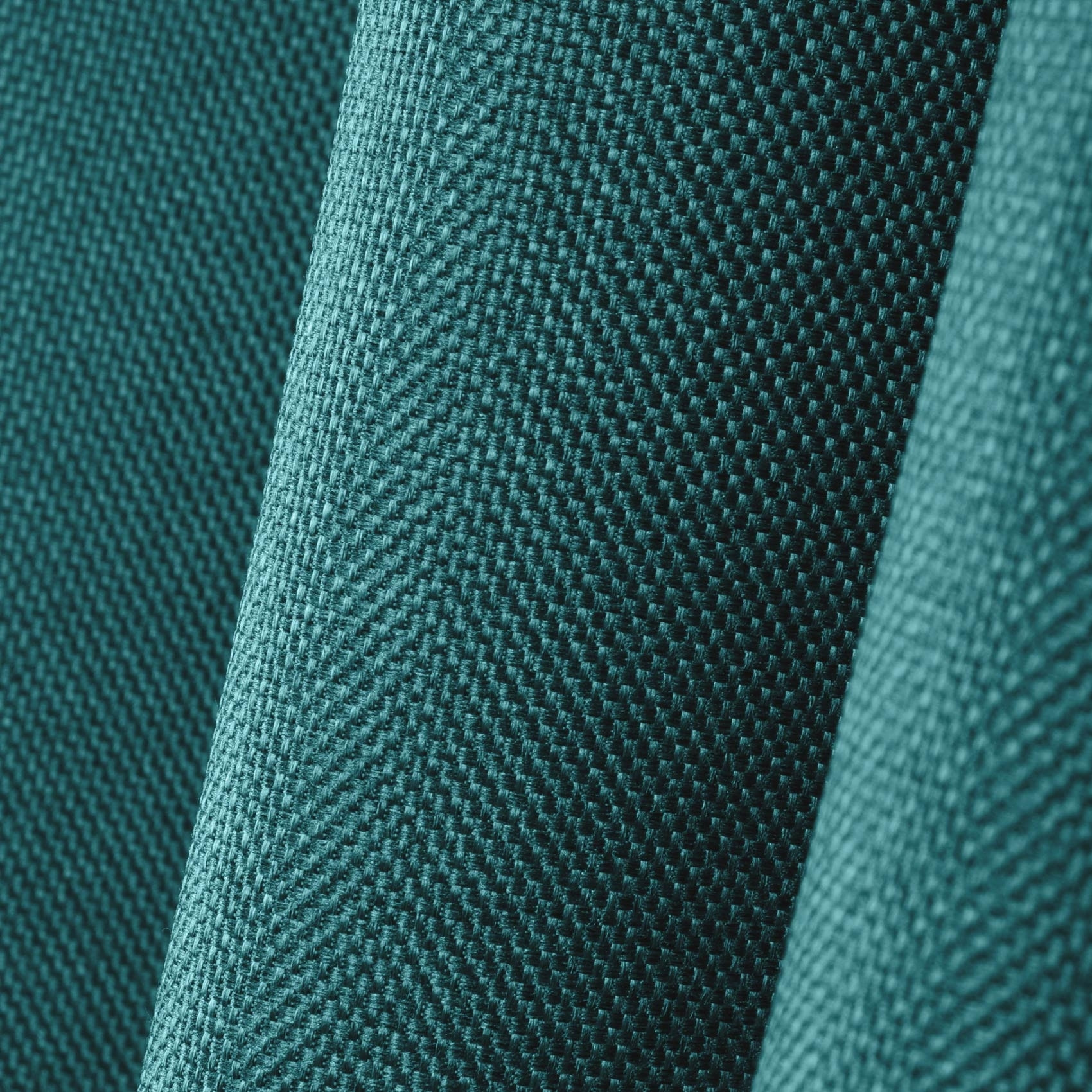 Rideau occultant et isolant doublé de polaire - Bleu Canard