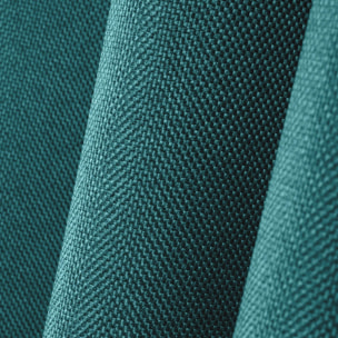 Rideau occultant et isolant doublé de polaire - Bleu Canard