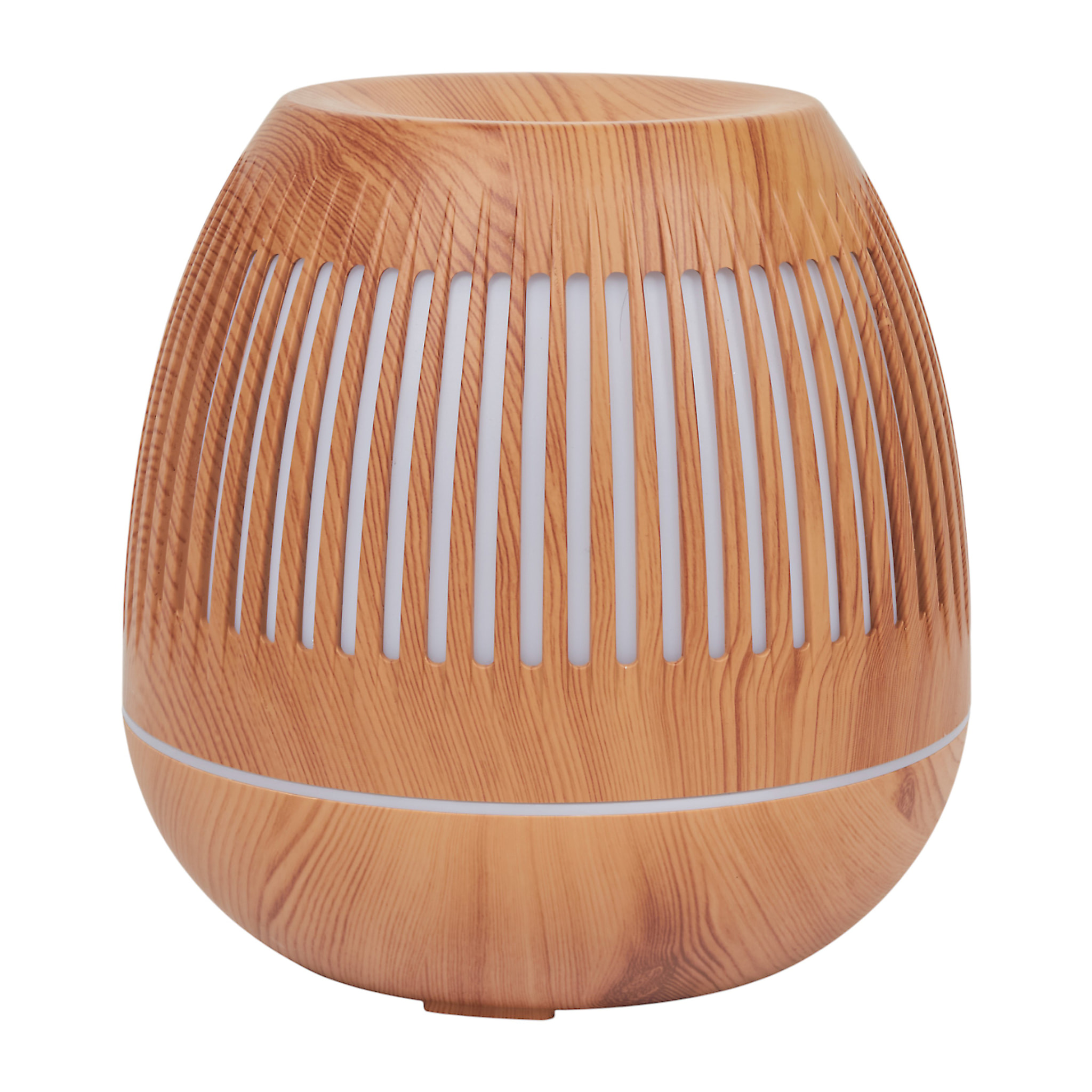 Diffuseur - HOME DECO FACTORY - Lantern - Huiles Essentielles - LED - Marron