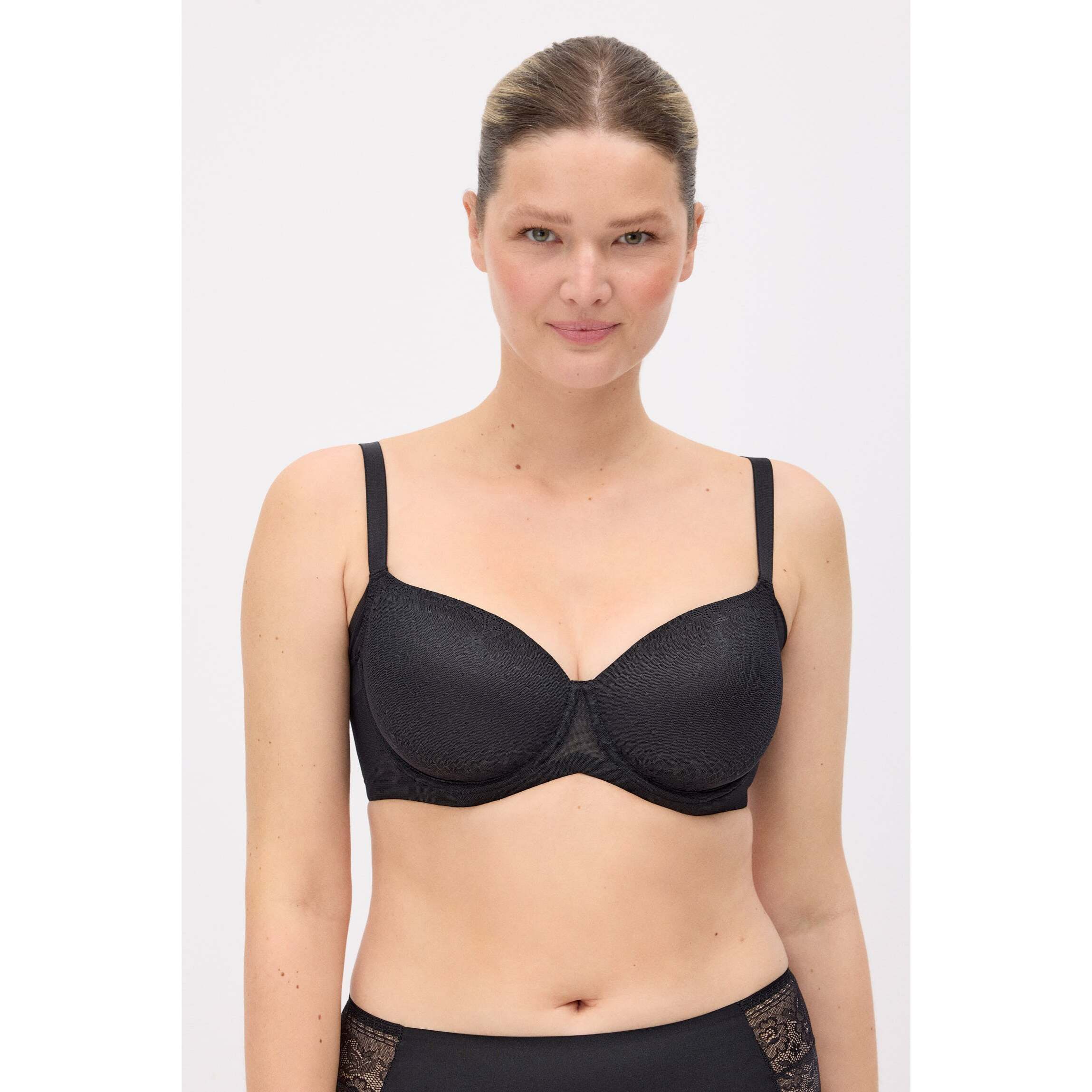 Reggiseno con ferretto con imbottitura Nero