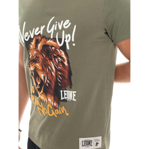 Camiseta de manga corta para hombre con estampado gráfico