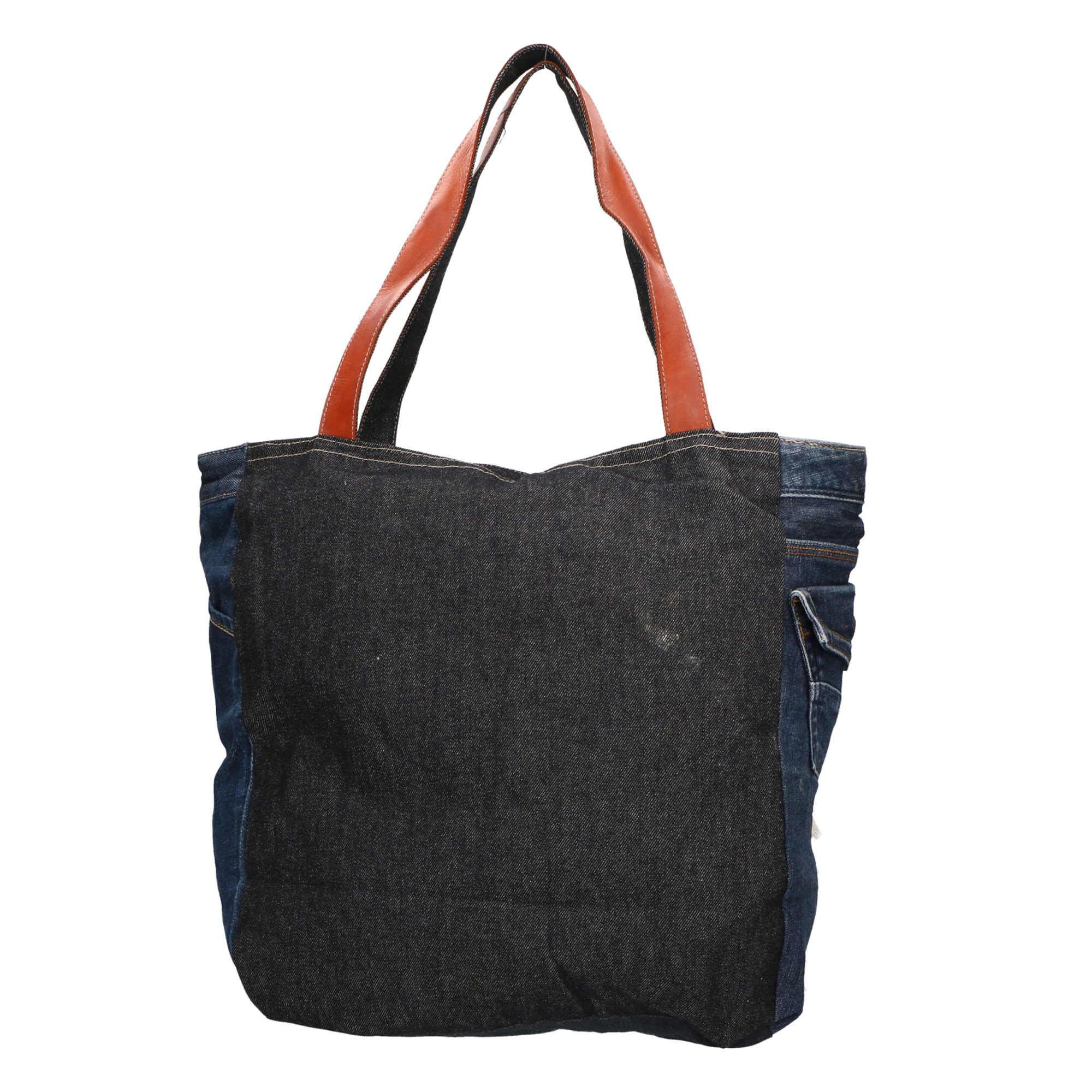 Borsa a spalla da Donna Janet in Cotone Prodotto Vegano 40x37x18 cm