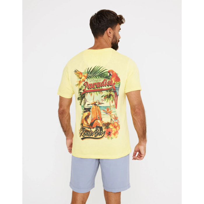 Camiseta Manga Corta Amarillo - Vespa
