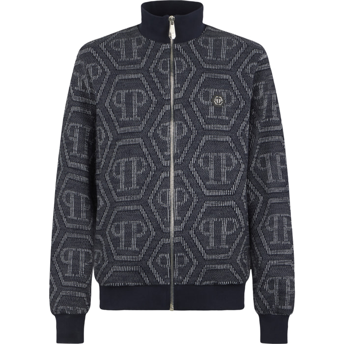 PHILIPP PLEIN Jacquard Tracksuit Jacket Monogram