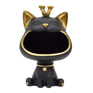 Statue Chat Noir Vide Poche