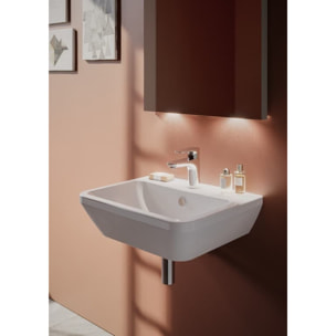 VitrA Integra lavabo suspendu 45 × 40 cm avec trop-plein, blanc
