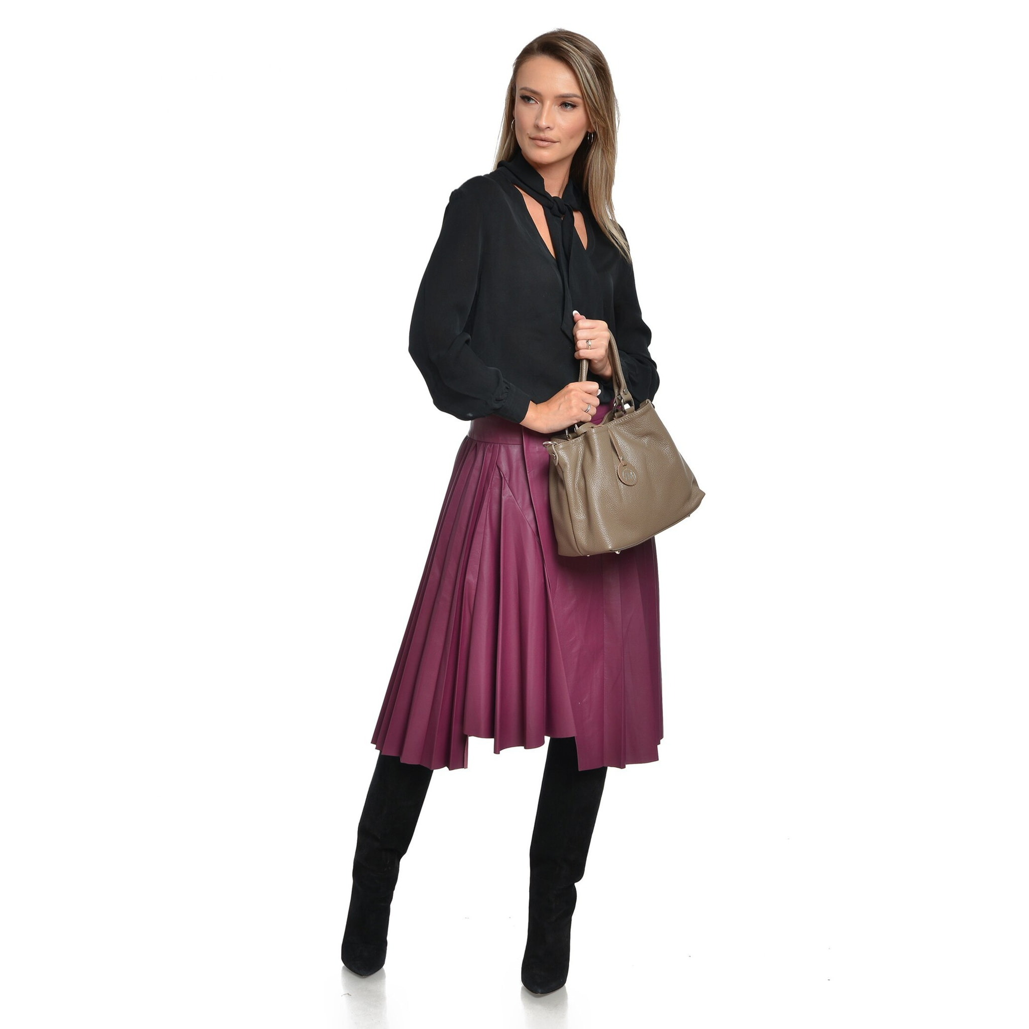 Borsa a tracolla Roberta M Beige