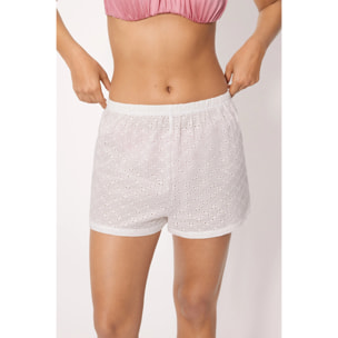 Pantaloni corti Bianco