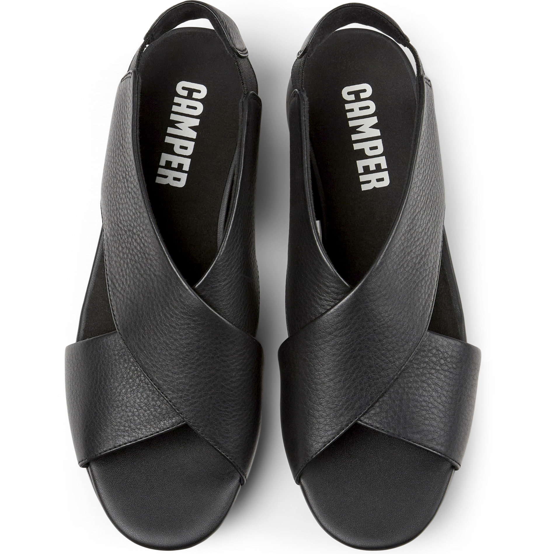 Sandalias - CAMPER Balloon - Negro - Piel (Becerro)