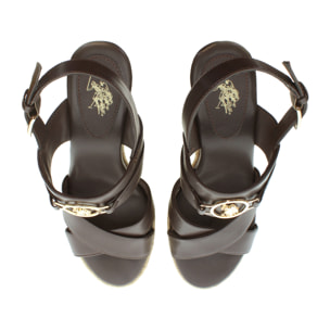 U.S. Polo Assn. - Sandali AYLIN016W-4Y1 in sintetico per donna