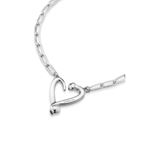 Colgante ONE LOVE PLATEADO U