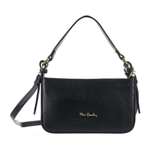 Borsa a spalla da donna Made in Italy - Modello Elowen - 100% pelle - 23.0 x 13.0 x 7.0 cm