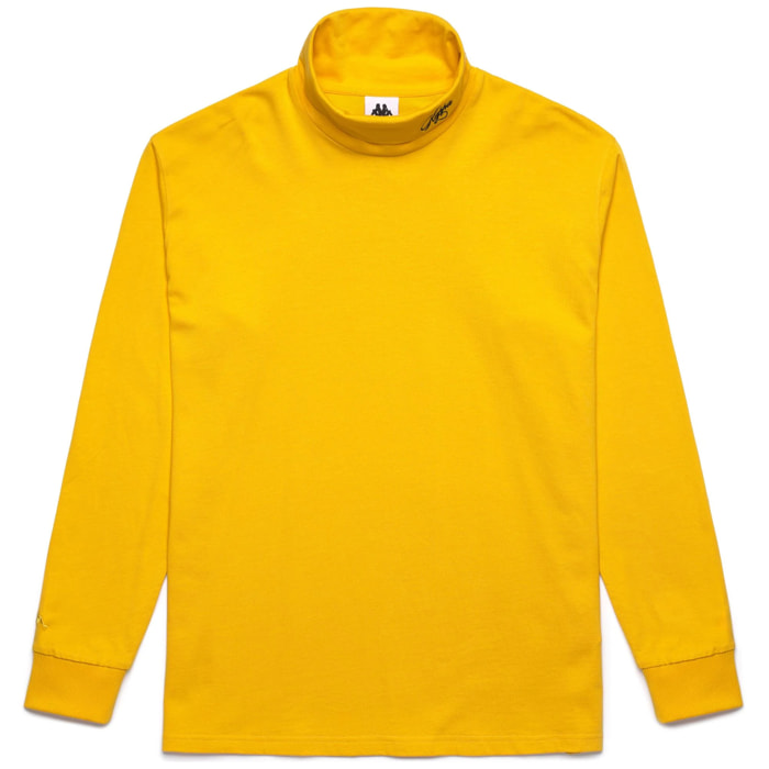 Kappa - T-Shirts & Top Uomo Giallo - Authentic Olvea