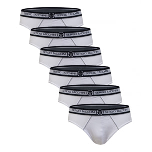 6 Slip Uomo in Cotone Elasticizzato Sergio Tacchini,