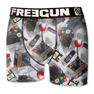 calzoncillo boxer freegun modelo joystick para niño multicolor