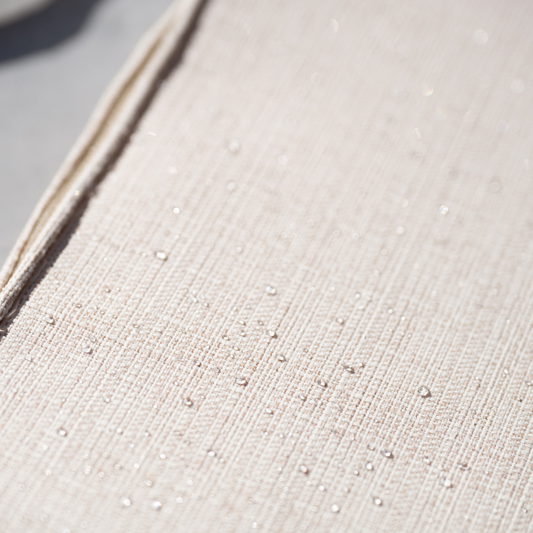 Galette de chaise extérieur haute résistance FERRET - Naturel