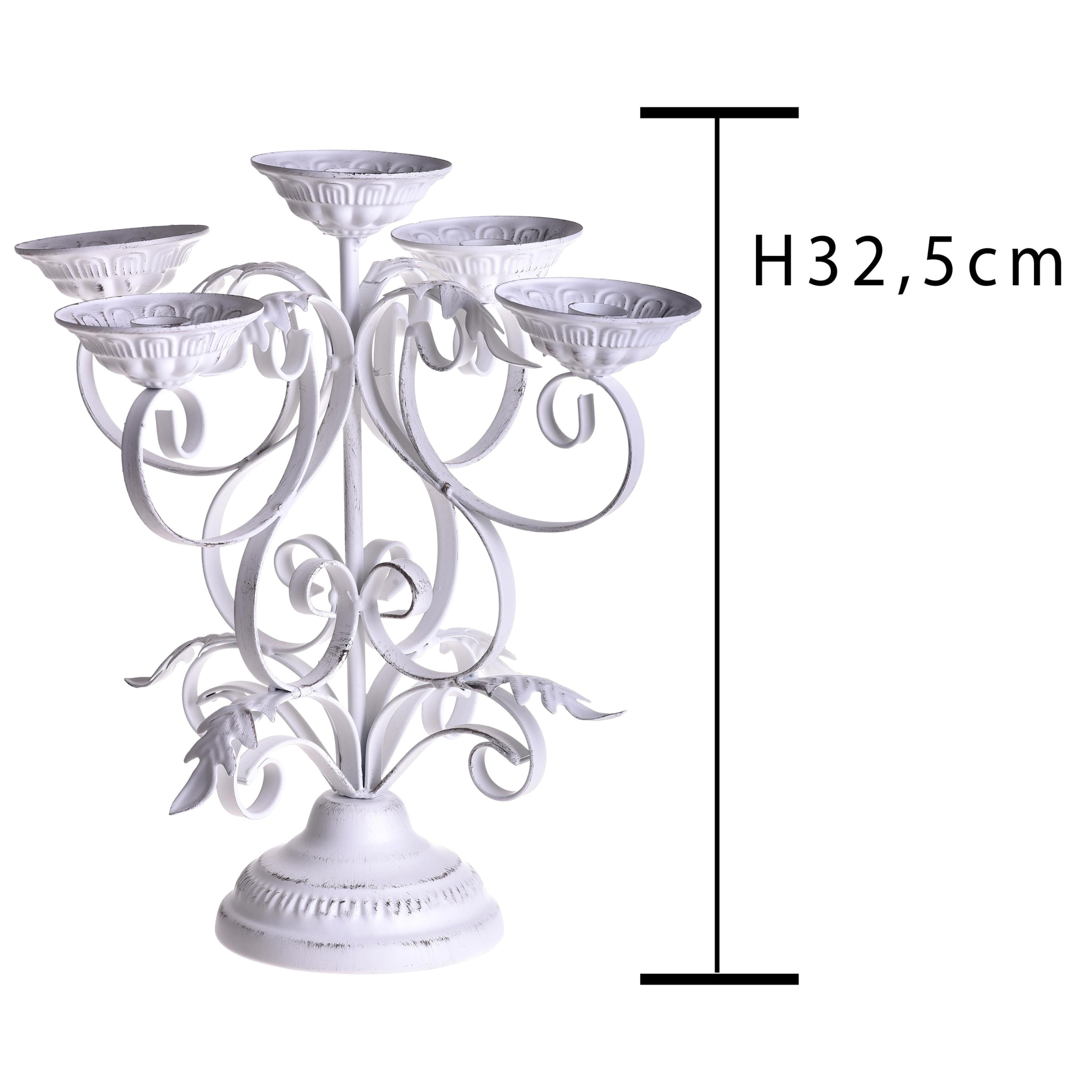 Candeliere - Pezzi 1 - 32xH32,5x32cm - Bianchi Dino SpA