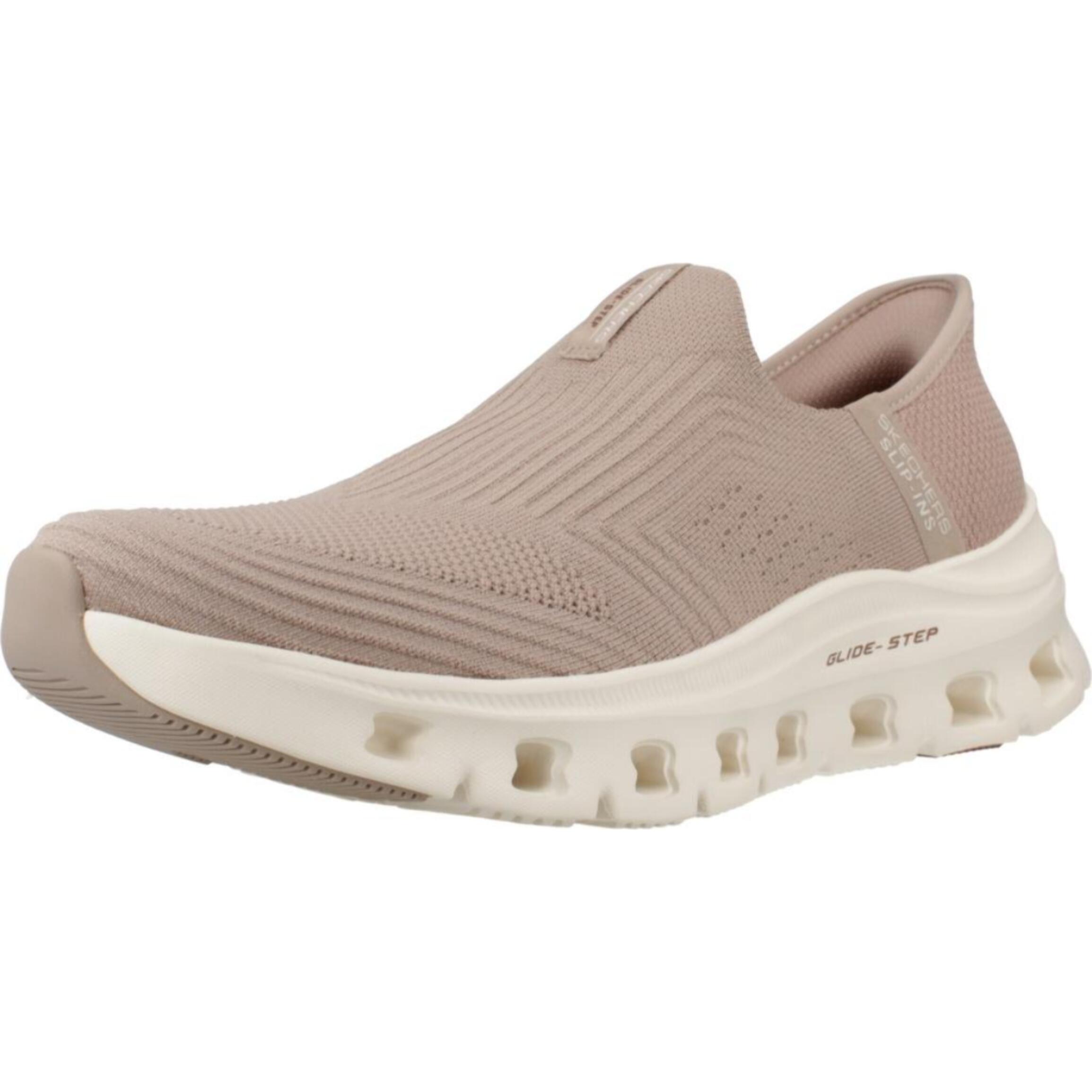 Sneakers De  Mujer Glide Step Pro Slip-ins Marron Claro