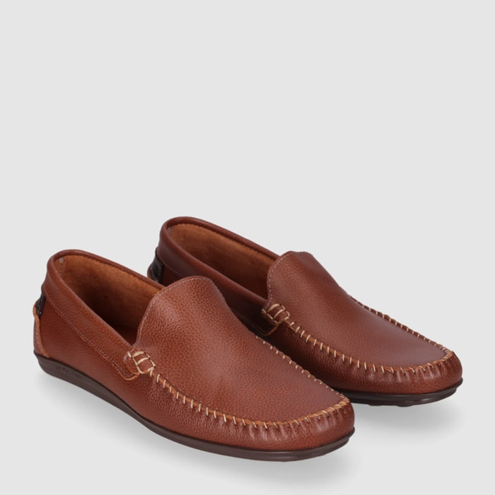 Zapatos de Piel - Cuero - Tacón: Bajo