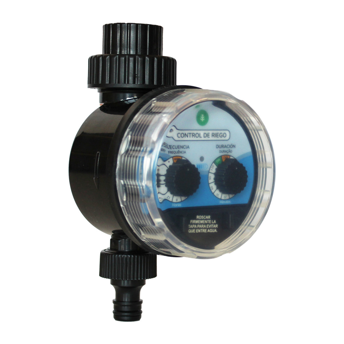 PLANETA HUERTO | Programador de Riego Acorazado Estanco 0-6 Bar – Control Preciso del Riego en Cualquier Condición Climática