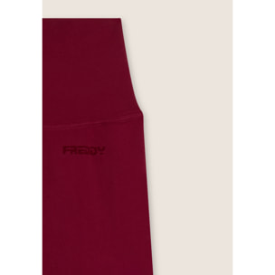 Leggings sportivi seamless a zampa con vita altissima