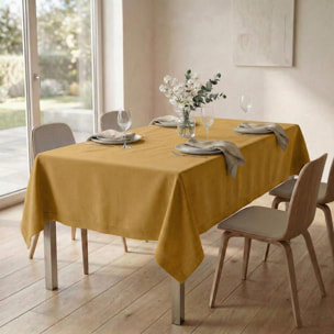 Tovaglia ajour in cotone - SENAPE