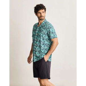 Camisa Manga Corta Verde - Supplies