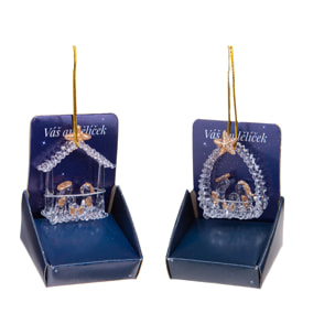 Mini nativita - Pezzi 24 - 3,7xH5,2x1,2cm - Bianchi Dino SpA