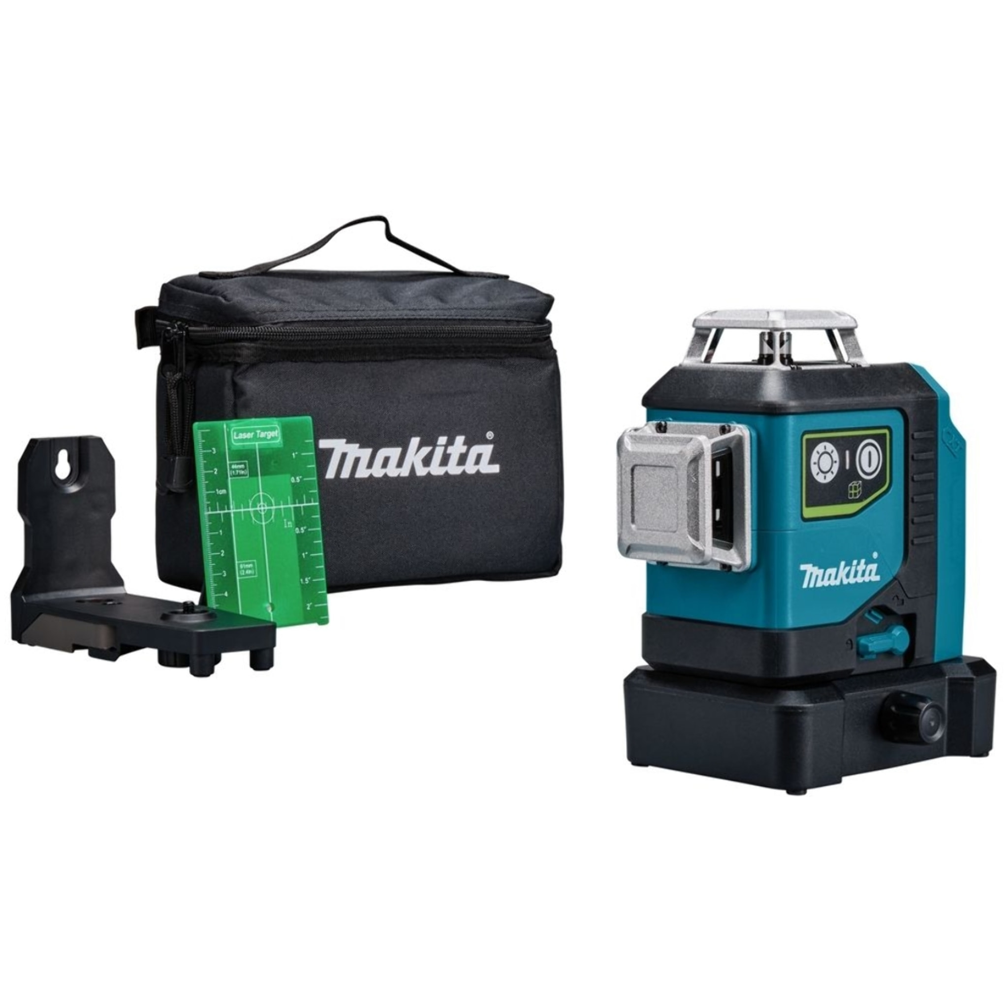 Laser 4 Lignes horizontales et 4 Lignes verticales 360° Vert - MAKITA - sans batterie, ni chargeur - SK700GD
