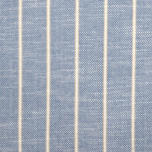 Funda de cojín algodón rayas Dremcu color azul Algodón