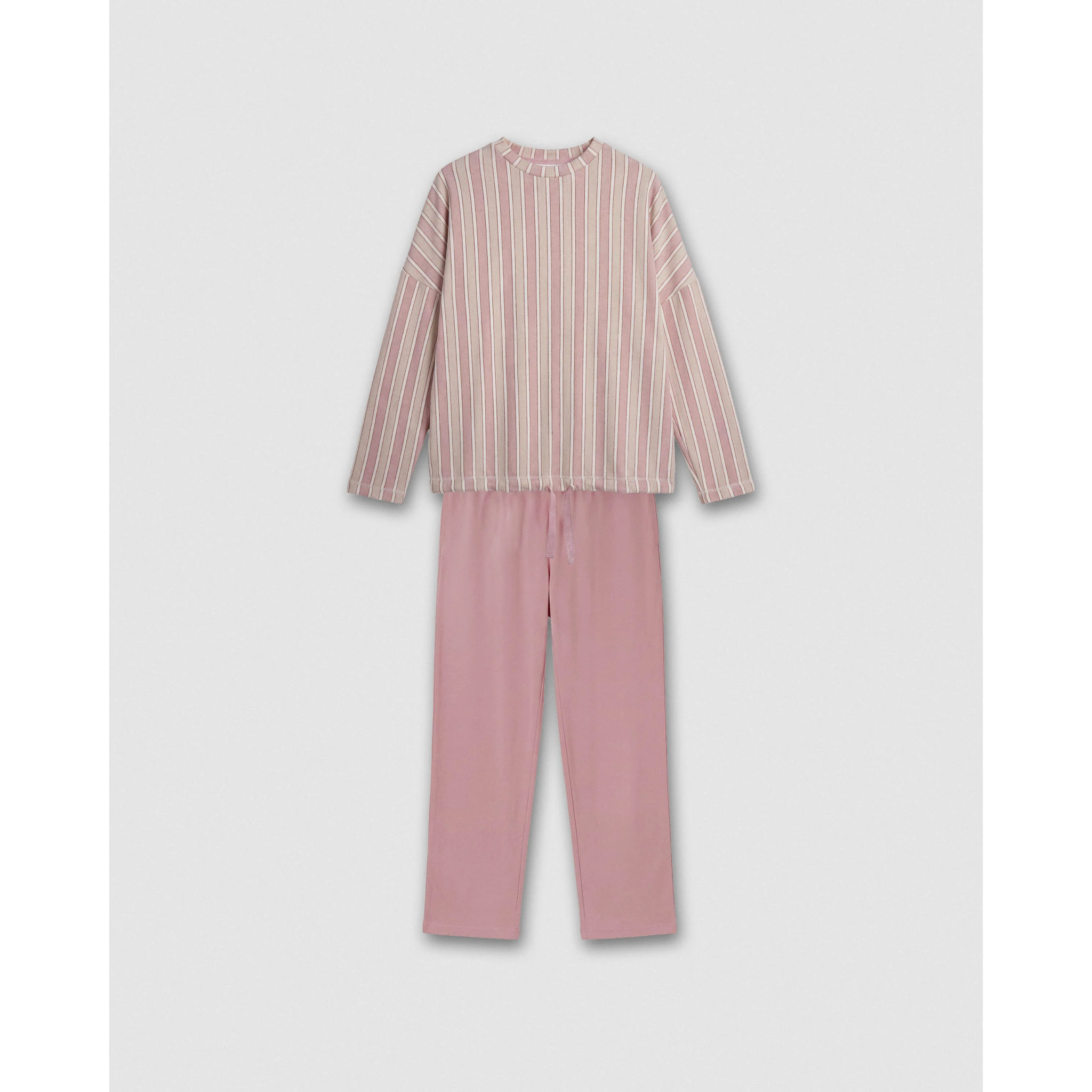 Pijama largo secret raya ondea rosa