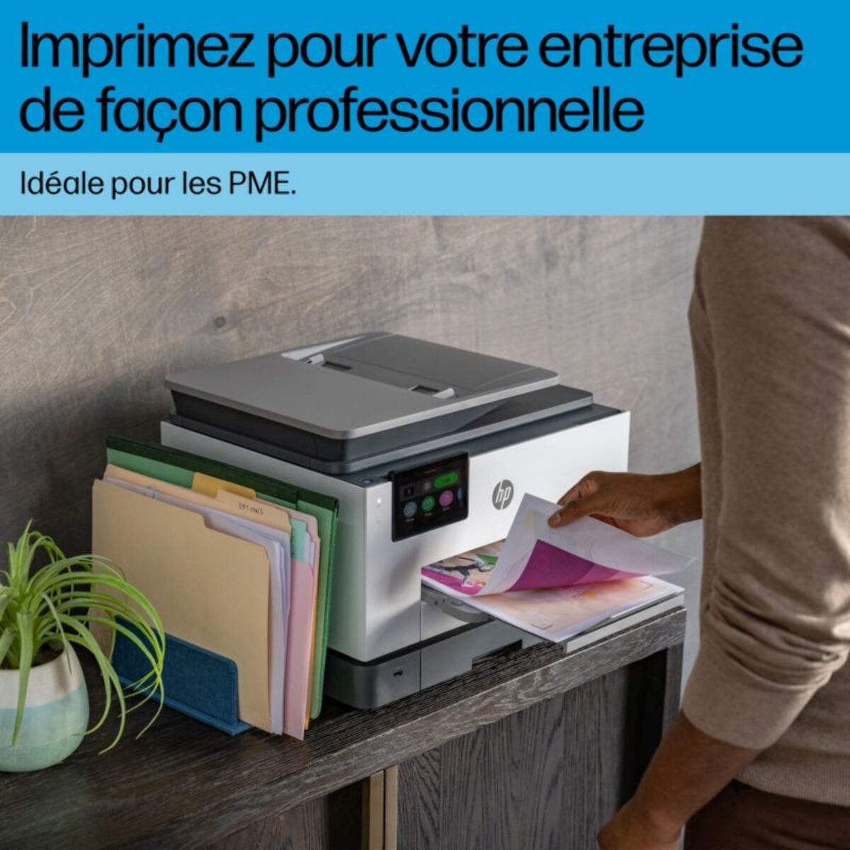 Imprimante jet d'encre HP OfficeJet Pro 9135e éligible Instant Ink