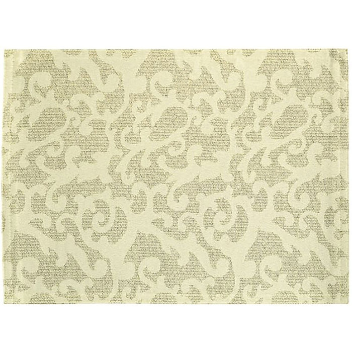 Set De Table 100% Polyester Fils Metallises 115g Jacq. Lurex Arabesque A