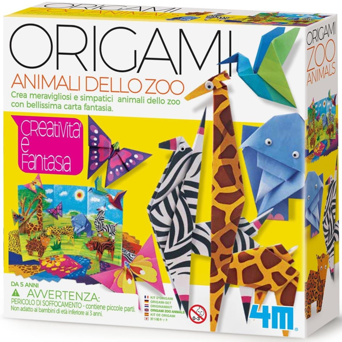 Creatività e Fantasia- Origami Animali dello Zoo