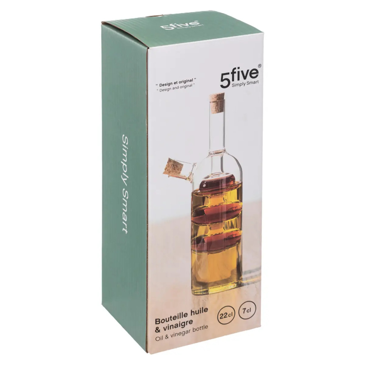 Bouteille huile/vinaigre verre 0,29L