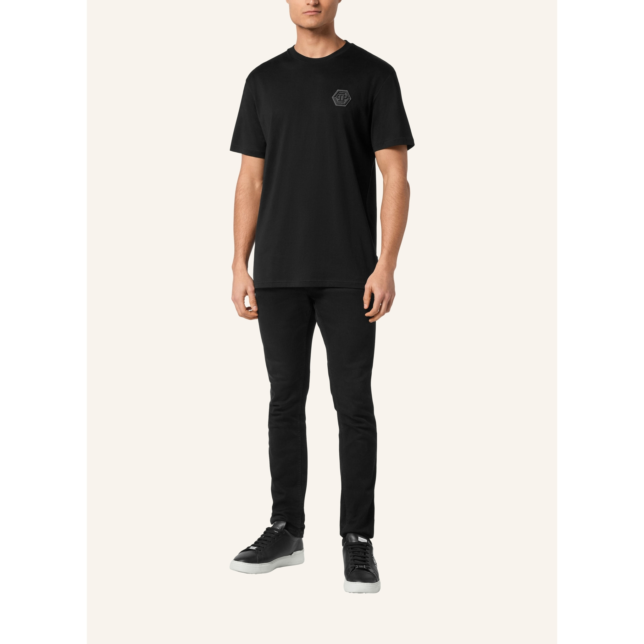 PHILIPP PLEIN T-Shirt Round Neck ICONIC PLEIN