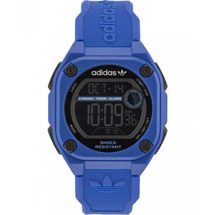 Reloj Adidas AOST23061 Unisex Digital Cuarzo con Correa de Silicona