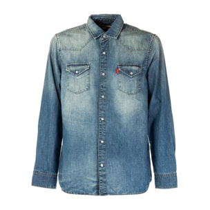 REIGN camicia uomo denim