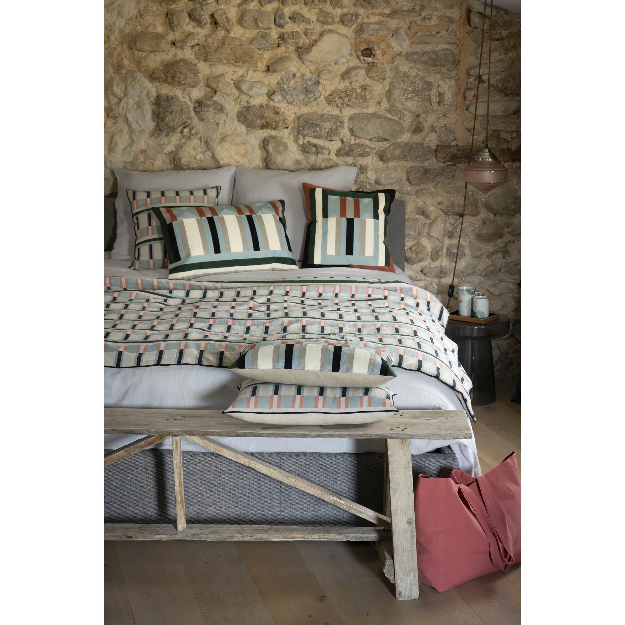 Coussin brodé Jason