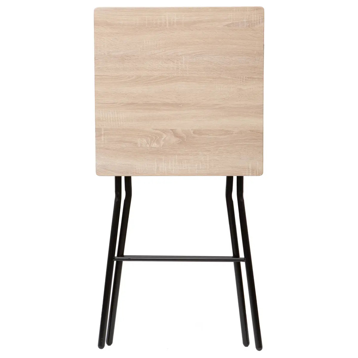 Table de bar pliante 2 places Effet bois