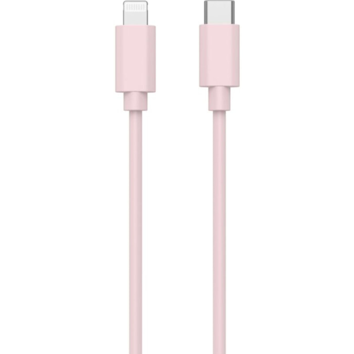 Câble Lightning ESSENTIELB 1M vers lightning Rose