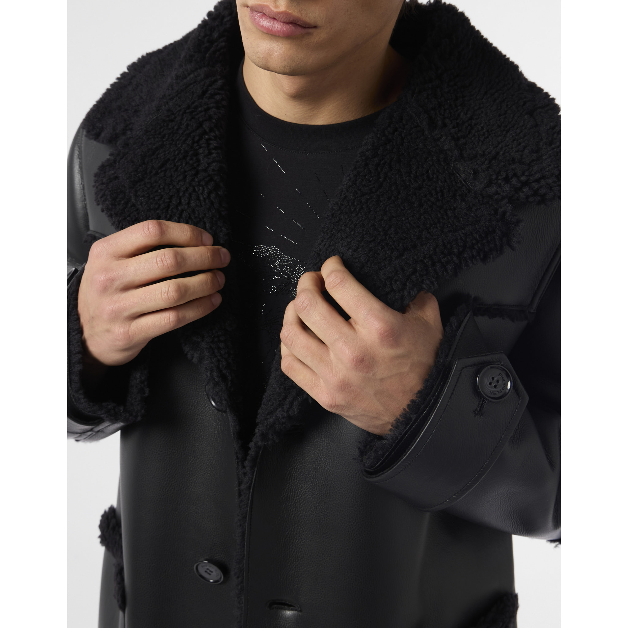 PHILIPP PLEIN Abrigo corto