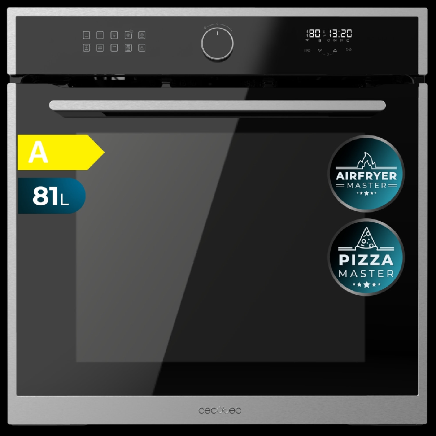 Horno Integrable Multifunción 60cm Bolero Hexa AF316000 Edge A. 3400W, 81L Capac