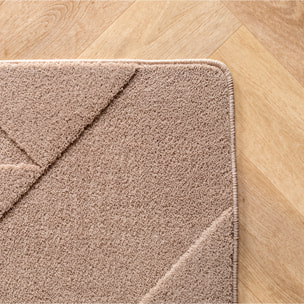 LENNY - Tapis de salon beige au design moderne
